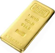 A 1 Kilo Gold Bar from Credit Suisse